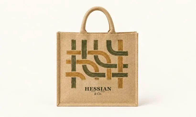 Signature Geometric Motif Tote – Art & Motif Bags