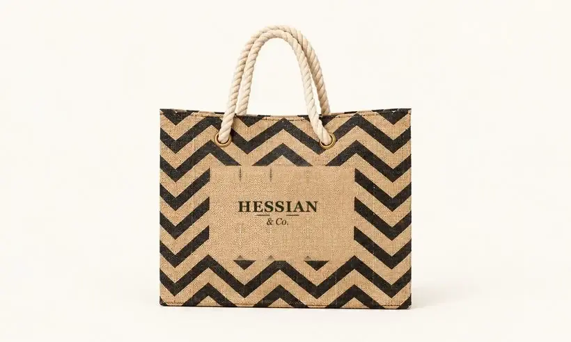 Chevron Beach Tote