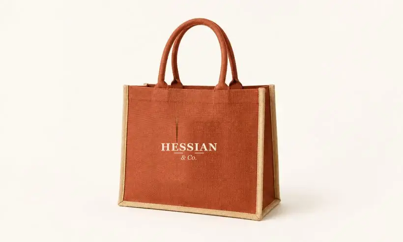 Terracotta Colour Tote