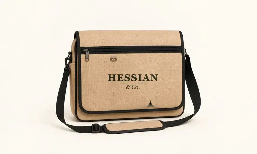 Black-Trim Laptop Bag